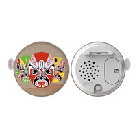 Alfileres redondos de música personalizados de fábrica, insignias parlantes personalizadas, botones, agregue su imagen, foto/texto/logotipo, diseño de bolsa de ropa, insignia