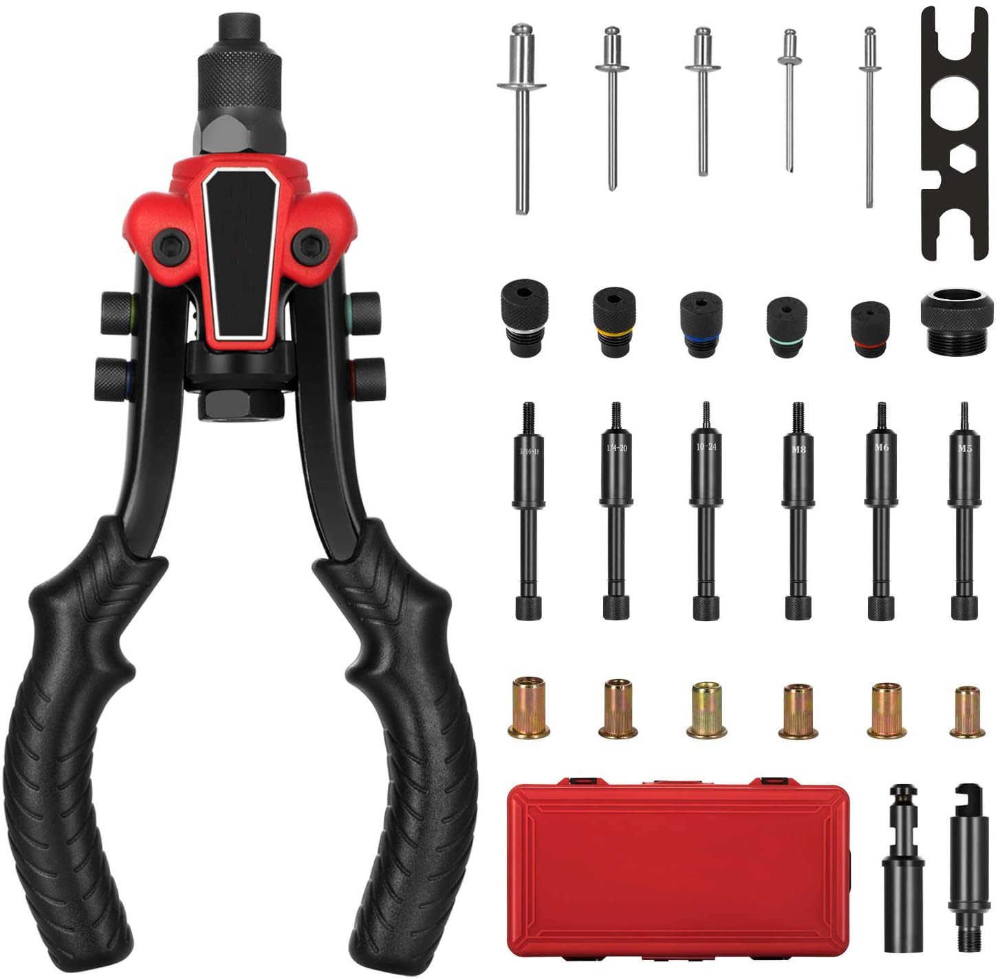 LARIX горячая Распродажа 3-в-1 Заклепка гайка пневматический пистолет для широкого применения заклепочная гайка инструмент
