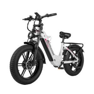 Bicicleta Eléctrica Deportiva de Montaña con Doble Motor, Neumáticos Gruesos 20*4, 7 Velocidades, Amortiguadores Dobles y Frenos Hidráulicos, Entrega en un Solo Lugar en la UE - Product Image 1