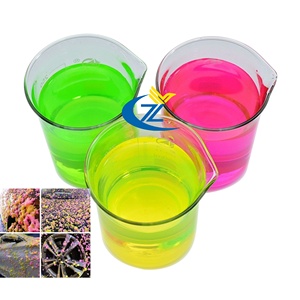 Tintes solubles en agua color rosa Champú para coche <span class=keywords><strong>Espuma</strong></span> Color rojo amarillo verde - Product Image 1