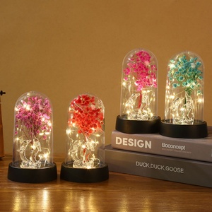 Luxury Artificial Flower Valentines Day Gift Set 2025 Led Flower <b>Light</b> <b>Rose</b> Dkb Party Wedding Decor Happy Valentine's Day Gift - Product Image 3