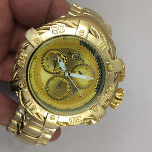 Montre de sport pour homme INVIC, à vente chaude, écologique, boîtier en alliage, grand cadran, bracelet en acier inoxydable, non mécanique - Product Image 6