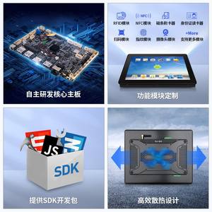 PC Industrial Todo en Uno con Pantalla Táctil Android 12 TPC101 A500 de Aluminio, Ethernet, RS232 para Uso Industrial - Product Image 3