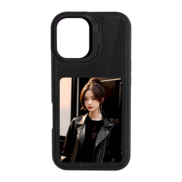 2025 New Product Phone Case with Smart Ink for Samsung S24 S23 Ultra 4 Ink 4-color Screen Mobile Phone Case for iPhone 16 15 14
