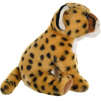1017 personnalisé ODM OEM réaliste guépard ourson en peluche CPC Animal en peluche panthère assise doux guépard en peluche jouets