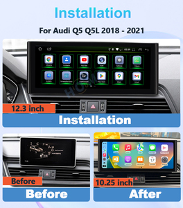 Araba <span class=keywords><strong>Video</strong></span> oyuncular için 2017 AUDI Q5 Q5L 08-21Factory fiyat 12.5 "Android13 oto Apple Carplay GPS navigasyon merkezi multimedya - Product Image 2