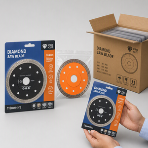 Disque de coupe diamanté à pressage à chaud Ultra Slim K Turbo 115/125 mm pour <span class=keywords><strong>carrelage</strong></span> en grès cérame, bord électroplaqué - Product Image 6