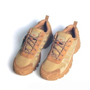 Botas Tácticas Ligeras para Hombre, Estilo Desierto, de Caña Baja, para Trabajo y Senderismo, Transpirables, con Parte Superior de Gamuza y KPU, Talla Grande, para Entrenamiento al Aire Libre - Product Image 2