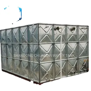 hot sale sectional,steel and bolted galvanized foldable steel portable water tank