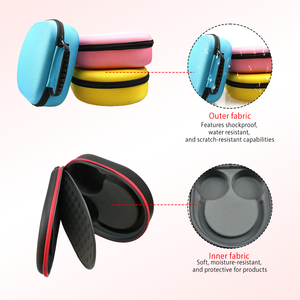 Estuche duradero para auriculares EVA-Estuche para auriculares EVA resistente y a prueba de arañazos para uso diario/almacenamiento Estuche para auriculares EVA - Product Image 4