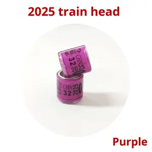 2025 Trein Hoofdduivenpootringen Op Voorraad Kleurrijke Metalbands Voor Vliegduiven Identificatie Voor Vogels En Honden - Product Image 5