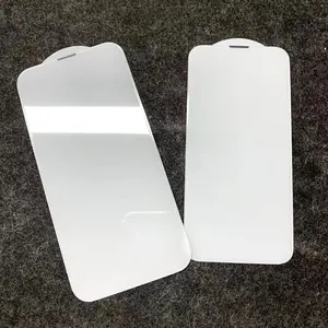 Película protetora de tela de vidro temperado grande curvada 3D à prova de poeira para iPhone 14 14pro 14 max 14 pro max 15