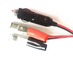 Câble connecteur <span class=keywords><strong>pour</strong></span> Mini réfrigérateur, 2 broches, prise allume-cigare, câbles de fil <span class=keywords><strong>pour</strong></span> boîte de refroidissement électrique de voiture, 1/2M DC 12V - Product Image 4