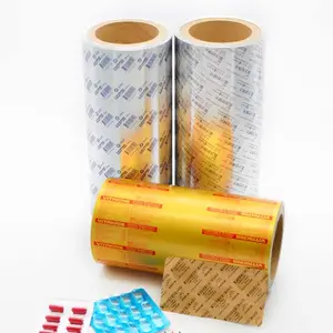 Hsl rivestito pillole di imballaggio foglio di alluminio per la farmaceutica
