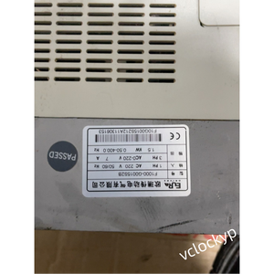 Convertisseur de fréquence EURA d'occasion F1000-G0015S2B 1,5KW 220V - Product Image 4