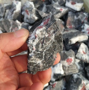 Piedras de cristal para piedra de cinabrio, materia prima natural, venta al por mayor, para curación - Product Image 2