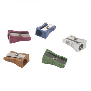 Thiết Kế Khuôn Mẫu Chuyên Nghiệp Chất Lượng Cao Dụng Cụ Mài Bút Chì Kim Loại Mini Cổ Điển Bằng Nhôm Mới Lạ Màu Vàng Vui Nhộn Cho Trẻ Em - Product Image 3