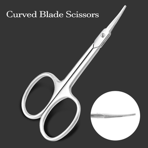 Mini salón de belleza multifuncional profesional, tijeras para cortar cejas, manicura de nariz, cutículas de uñas - Product Image 4