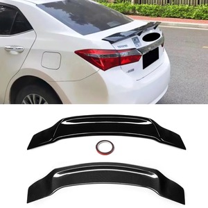 For Toyota Corolla 2014-2017 Rear Roof Spoiler Rear <b>Trunk</b> Spoiler Wing Rear Wing Rear Roof Wing Body Kit Car Accessories - Product Image 1