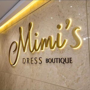 3D Acrylic Backlit dấu hiệu Boutique tiếp nhận logo cho kinh doanh Beauty Salon ánh sáng Halo chữ cửa hàng văn phòng bar cafe tùy chỉnh IP65 - Product Image 2