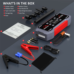<span class=keywords><strong>Arrancador</strong></span> de batería multifunción <span class=keywords><strong>profesional</strong></span> con bomba de aire para neumáticos y la mejor tecnología de litio - Product Image 6