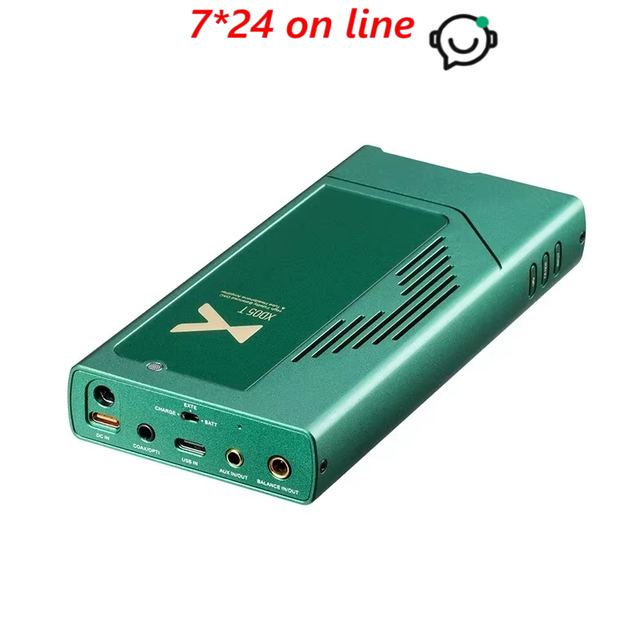 XDuoo XD05T HiFi Portable Decoder XD05 T Dual Tube AMPs Dual ES9039Q2M Chip USB DAC Headphone Amplifier 4.4mm Balanced Outputs