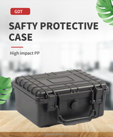 Petit étui de protection étui de transport à main étui pour appareil photo en plastique dur boîte en plastique protection de sécurité étanche portable