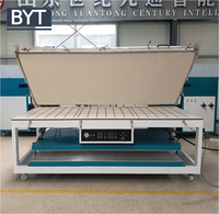 Machine de Pressage Sous Vide pour Thermoformage, Formage et Pliage de Surfaces Solides Corian avec Four de Chauffage