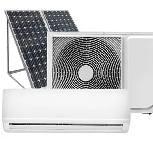 UNIEPU enerji fabrika fiyat en iyi klima ünitesi 18000btu 7p ev için 1.5ton güneş Ac ACDC hibrid güneş klima