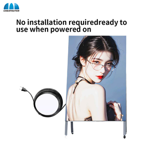 Afficheur LED pour affiches publicitaires, écran LED publicitaire, affichage LED 640*960, affiches LED extérieures, afficheur LED tout-en-un sur pied - Product Image 4