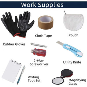 Kit de Primeros Auxilios de Emergencia para Terremotos de 33 Piezas, Kit de Prevención de Desastres Personal, Botiquín de Primeros Auxilios para Acampar y Hacer Senderismo al Aire Libre - Product Image 3