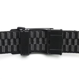חגורת ניילון רשמית 1680D אריגה רגילה אבזם סגסוגת אוטומטי 3.5 ס\\\"מ לגברים איכות גבוהה פרימיום שחור 120 ס\\\"מ - Product Image 4