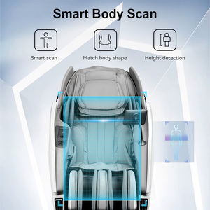 Ghế Massager đầy đủ cơ thể không trọng lực điều khiển bằng giọng nói sang trọng điện ghế massage thấp moq cho cao và lớn - Product Image 4