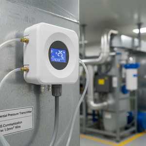 Transmetteur de pression micro-différentielle piézorésistif Modbus 4~20mA/RS485, précision 0,1% - Product Image 2