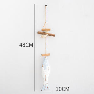 Deniz Temalı Çevre Dostu HYF02 Modern Akdeniz Ahşap Duvar Sanatı Asılı Dekorasyon - Product Image 6