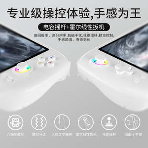 Consola <span class=keywords><strong>de</strong></span> Juegos Portátil RG557 con Pantalla HD <span class=keywords><strong>de</strong></span> 5.48 Pulgadas, Android 14, Batería con Soporte para Wi-Fi, Videojuegos para PS1 y <span class=keywords><strong>PS2</strong></span> - Product Image 6