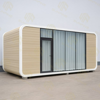 Appartement prêt à l'emploi, maison conteneur personnalisée, maison modulaire, cabines Apple de haute qualité, maison étanche