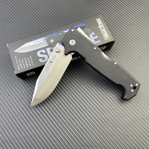 Coltello Tascabile da Esterno con Manico in ABS e Lama in Acciaio 8cr14mov, Coltello Pieghevole Portatile Leggero per Campeggio e Sopravvivenza - Product Image 5