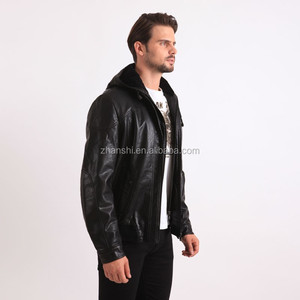 Vêtements <span class=keywords><strong>d</strong></span>'<span class=keywords><strong>hiver</strong></span> russes en gros, manteaux classiques en simili cuir pour hommes, grandes tailles, imperméables avec doublure en fausse fourrure - Product Image 2