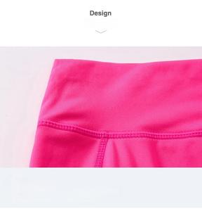 Wholesale High Stretch Women's Yoga Shorts Quick-Drying High Waisted Fitness Sports Running Sweat Skinny <b>Leggings</b> <b>With</b> <b>Pockets</b> - Product Image 5