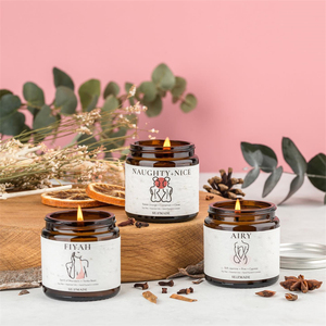 Kit de fabrication de bougies à <span class=keywords><strong>faire</strong></span> <span class=keywords><strong>soi</strong></span>-même, à base d'épices de citrouille, cadeau pour homme et femme, DIY, 2022 - Product Image 2