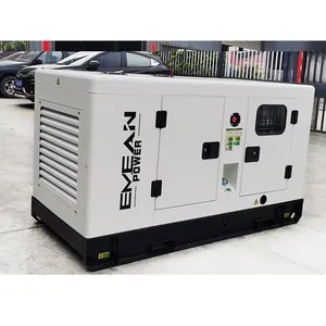 Generatore 20kw 20kva 25kva generatore diesel monofase a lungo raggio generatore portatile super silenzioso prezzo nel set dubai