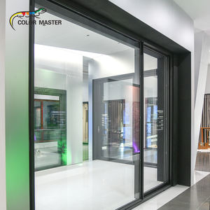 ระบบหน้าต่างอลูมิเนียมแบบพาโนรามา ยก-เลื่อน รุ่นใหม่ กระจกสองชั้น สำหรับสำนักงาน อาคารพาณิชย์ บ้านพักตากอากาศ และห้องครัว - Product Image 5