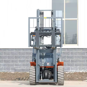 משלוח חינם מלגזה 3.5 טון באופן מלא הידראולי 4Wd מנוע דיזל מלגזה לשימוש מיכל - Product Image 4