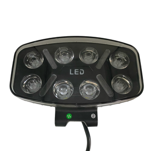 AUTO IDEAL <span class=keywords><strong>HL2</strong></span> 80W Nouvelles Feux de Jour LED Super Lumineux en Aluminium 6000K Blanc Stroboscopique IP67 Portée 300-500m 12V/24V - Product Image 1