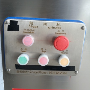 Hachoir à viande congelé électrique <span class=keywords><strong>professionnel</strong></span> en acier inoxydable hachoir à viande fraîche saucisse boulette de viande Hamburger viande Patty Maker - Product Image 4
