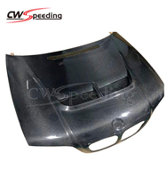 CAPOT EN FIBRE DE CARBONE STYLE CWS pour BMW Série 3 E46 2 PORTES 2002-2005