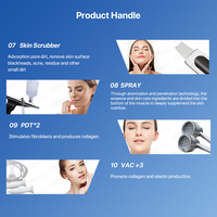 Appareil professionnel d'hydrodermabrasion pour soins du visage Hydra Skin, rajeunissement de la peau, nettoyage en profondeur du visage, pour les instituts de beauté.