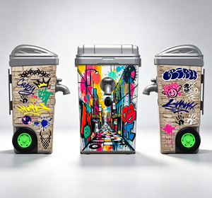 Distributeur automatique de savon désinfectant mural sans contact, machine à savon liquide pour le lavage des mains, fonctionnement par capteur, design moderne pour salle de bain - Product Image 1