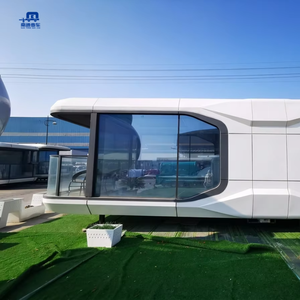 Maison mobile de luxe, conteneur habitable, capsule spatiale, <span class=keywords><strong>agence</strong></span> de voyages mobile, applicable aux séjours en gîtes dans les sites touristiques - Product Image 1